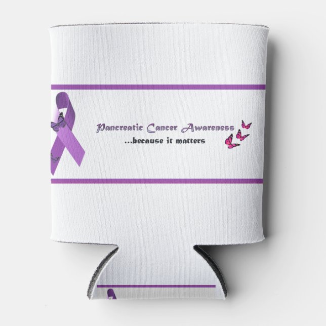 Pancreas Cancer Awareness Can Cooler (Front)