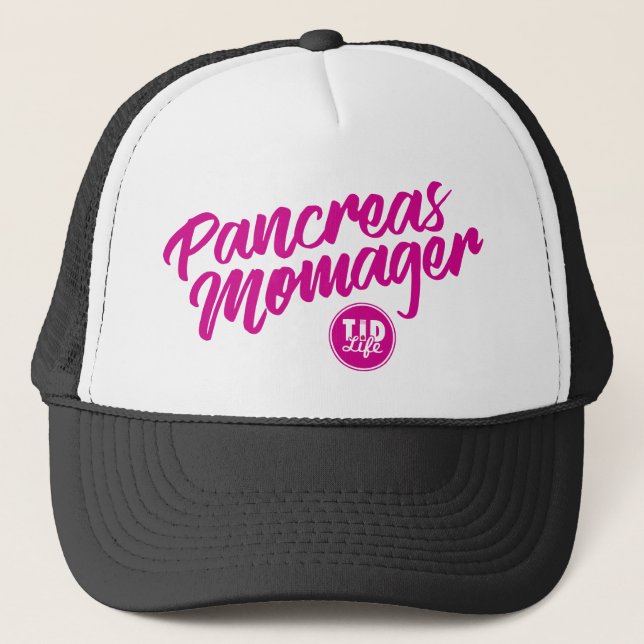 Pancreas Momager [Kiss] Trucker Hat (Front)