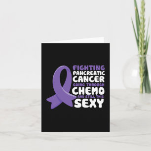 Pancreas Survivor Fighting Pancreatic Cancer Aware Card