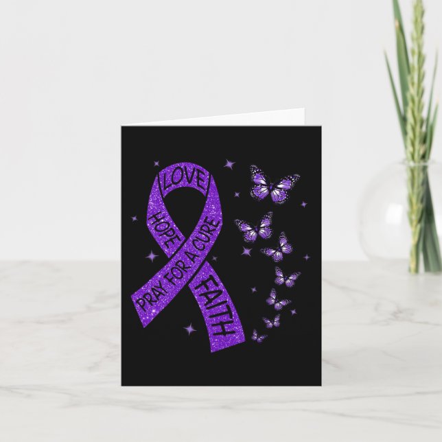 Pancreatic Cancer Awareness2 Card (Front)