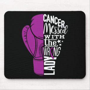 Pancreatic Cancer Awareness  Boxing Glove Tee Mouse Mat