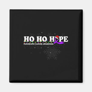 Pancreatic Cancer Awareness Christmas Wish Magnet
