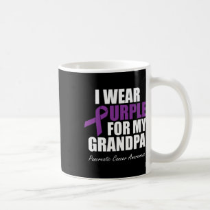 Pancreatic Cancer Awareness I Wear Purple For My G Coffee Mug