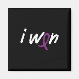 Pancreatic Cancer Awareness - I Won Survivor Fight Magnet