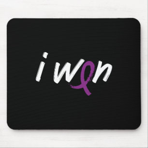 Pancreatic Cancer Awareness - I Won Survivor Fight Mouse Mat