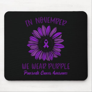 Pancreatic Cancer Awareness  In November We Wear P Mouse Mat