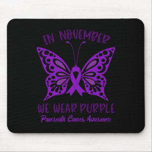 Pancreatic Cancer Awareness  In November We Wear P Mouse Mat