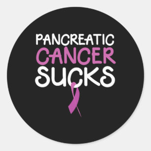 Pancreatic Cancer Awareness Month November Classic Round Sticker