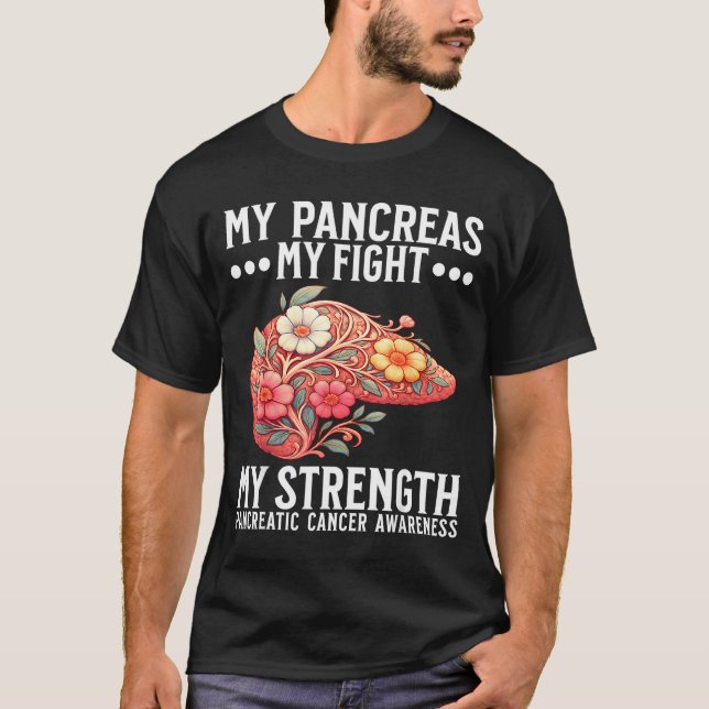 Pancreatic Cancer Awareness Pancreatic Cancer  T-Shirt (Front)