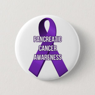 Pancreatic Cancer Awareness Ribbon Pin