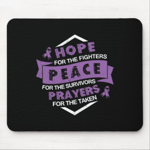 Pancreatic Cancer Awareness Ribbon s Mouse Mat