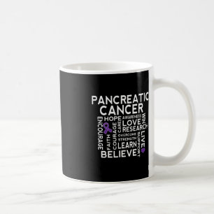 Pancreatic Cancer Awareness Ribbon Support Walk Coffee Mug