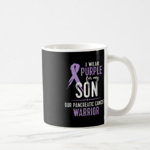 Pancreatic Cancer Awareness Support Son Walk Run Coffee Mug