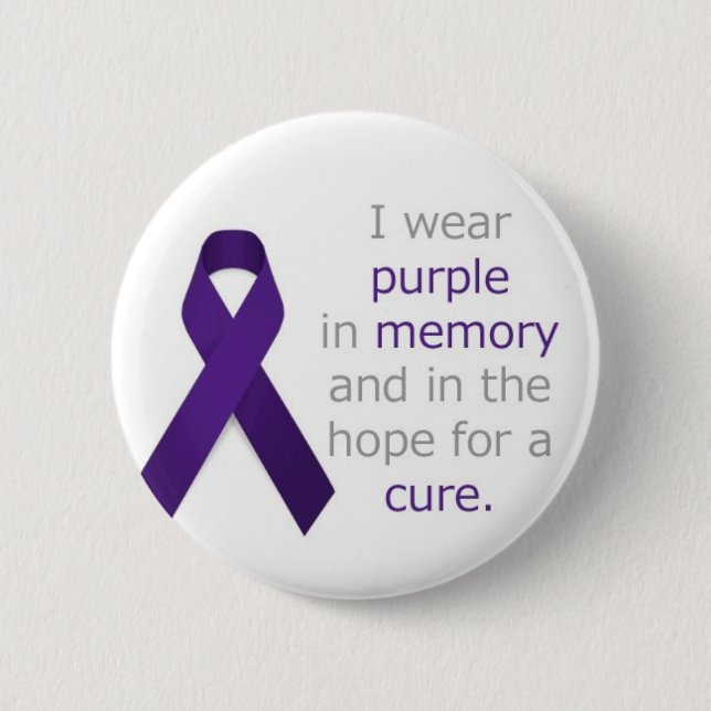 Pancreatic Cancer Badge (Front)