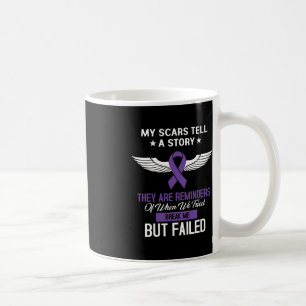 Pancreatic Cancer Fight Cancer Ribbon 10 Coffee Mug