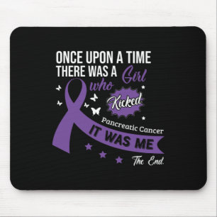 Pancreatic Cancer Fight Cancer Ribbon 12 Mouse Mat