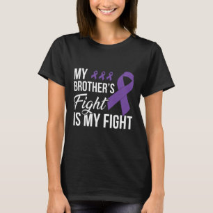 Pancreatic Cancer Fight Cancer Ribbon 15 T-Shirt