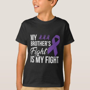 Pancreatic Cancer Fight Cancer Ribbon 15 T-Shirt