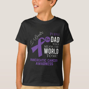 Pancreatic Cancer Fight Cancer Ribbon 17 T-Shirt