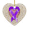 Pancreatic Cancer Ribbon From the Heart - SRF