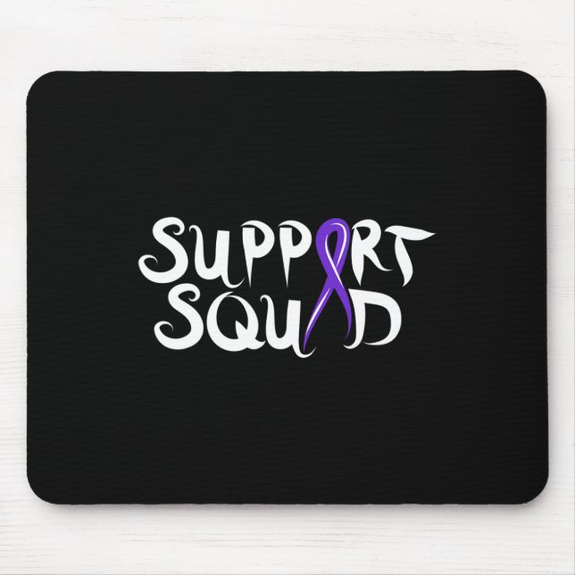 Pancreatic cancer support  mouse mat (Front)