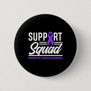 Pancreatic Cancer Support Squad Pancreatic Cancer  6 Cm Round Badge