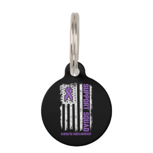 Pancreatic Cancer Support Squad Pancreatic Cancer Pet Tag