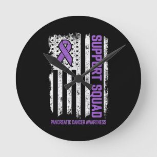 Pancreatic Cancer Support Squad Pancreatic Cancer Round Clock