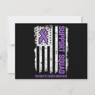Pancreatic Cancer Support Squad Pancreatic Cancer  Thank You Card