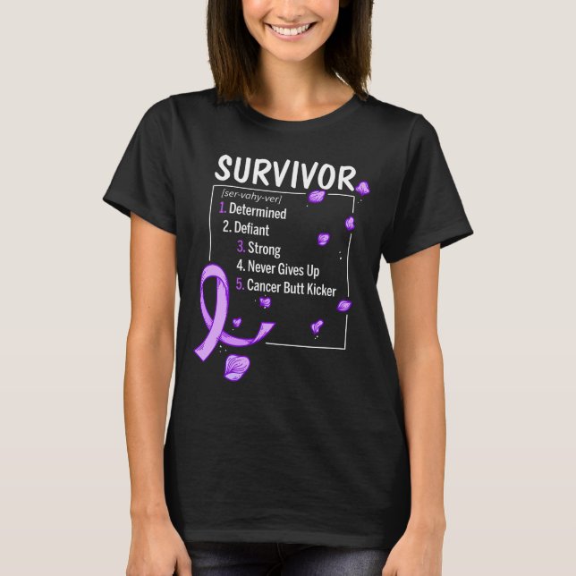 pancreatic cancer survivor definition T-Shirt (Front)