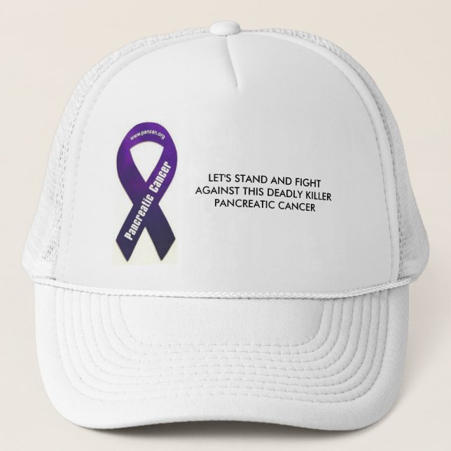 Pancreatic Cancer Trucker Hat (Front)