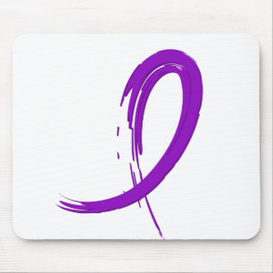 Pancreatic Cancer's Purple Ribbon A4 Mouse Mat