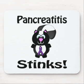 Pancreatitis Stinks Skunk Awareness Design Mouse Mat
