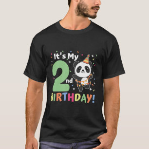 Panda 2Nd For Two Panda T-Shirt
