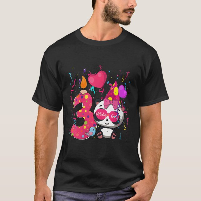 Panda 3Rd I'M 3 T-Shirt (Front)