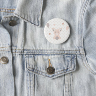 Panda 6 Cm Round Badge