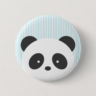 Panda 6 Cm Round Badge