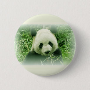 Panda 6 Cm Round Badge