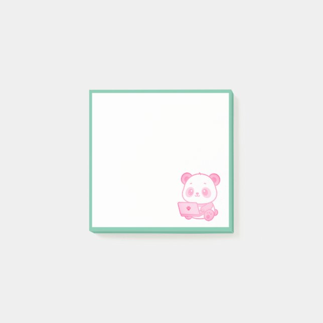 Panda Adhesive Notes Working (Front)