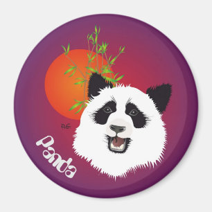 Panda (Ailuropoda melanoleuca) Magnet