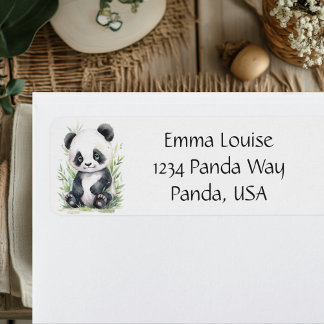 Panda and Bamboo Envelope