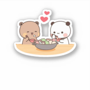 Panda And Brownie Bear Couple