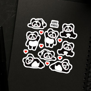 Panda Animal 8 Pack Collection