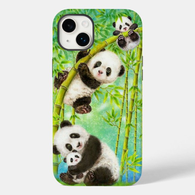 Panda Animel Cute Cover  Apple iPhone 14Plus cases (Back)