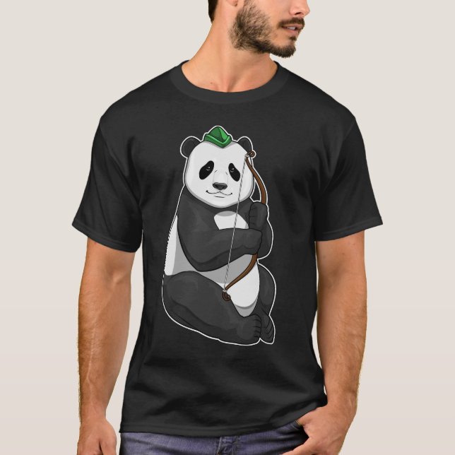 Panda Archer Bow T-Shirt (Front)