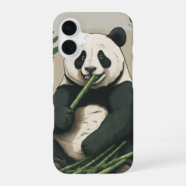 Panda : Art of Eating Bamboo case (Back)