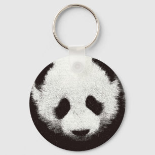 Panda Artwork Key Ring