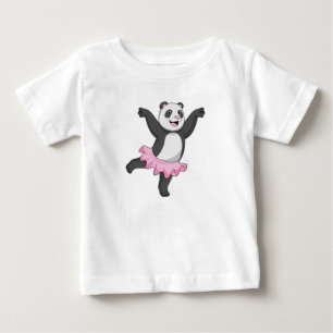 Panda as Ballerina at Ballet Baby T-Shirt