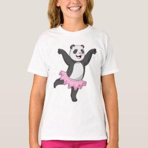 Panda as Ballerina at Ballet T-Shirt