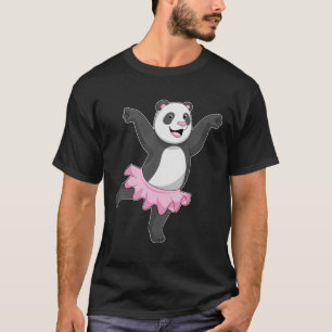 Panda as Ballerina at Ballet T-Shirt